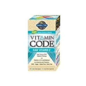  Garden of Life Vitamin Code vitamin E 60 Count Caplets 