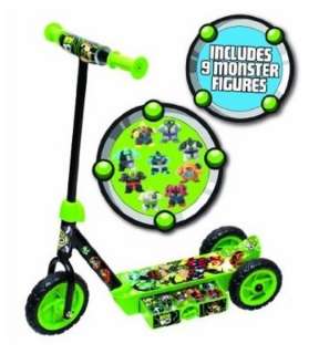 Ben 10 Monster Tri SCOOTER with SECRET DRAW NEW  