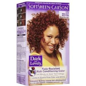 Dark & Lovely Permanent Haircolor, 376 Red Hot Rhythm (Quantity of 4)