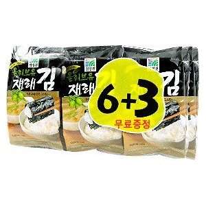 Chung Jung Won Toasted Seaweed 9pks  Grocery & Gourmet 