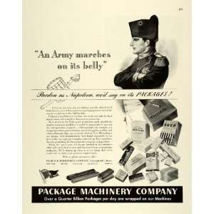  1944 Ad Package Machinery Co Napoleon Springfield 