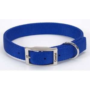  Coastal Pet Products Nylon Double Ply Collar 1x22 Blue 