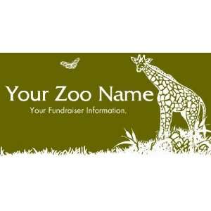    3x6 Vinyl Banner   Zoo Fundraiser Information 