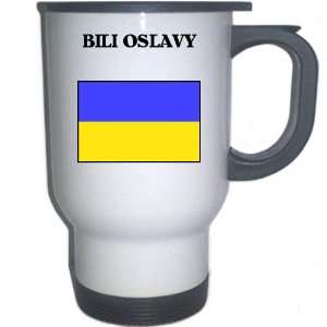  Ukraine   BILI OSLAVY White Stainless Steel Mug 