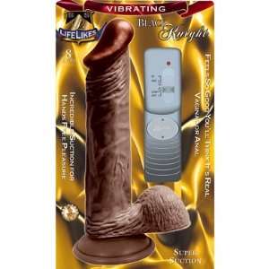  LIFELIKE VIBRATING BLACK KNIGHT