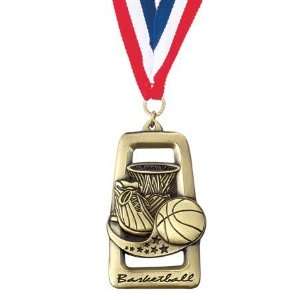  Basketball Medals   Die Cast Sports Tag Medal Basketball 