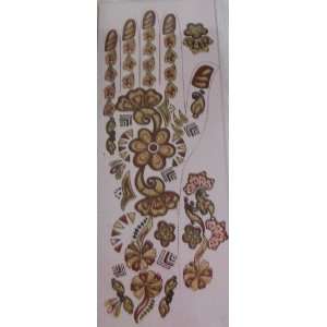  Temporary Heena Hand Decorative Tattoos Indian Style 
