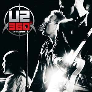  2011 Music Rock Calendars U2   12 Month Official Music 