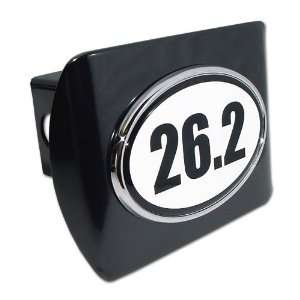  26.2 oval Black Hitch Cover Automotive