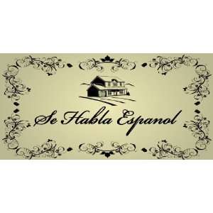  3x6 Vinyl Banner   Real Estate Specialized Habla Espanol 