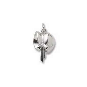  Colonial Bonnet Charm   Sterling Silver Jewelry