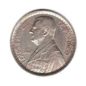  1947 Monaco 20 Francs Coin KM#124 