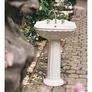   Vitreous China Washbasin for Pedestal Sinks 0301