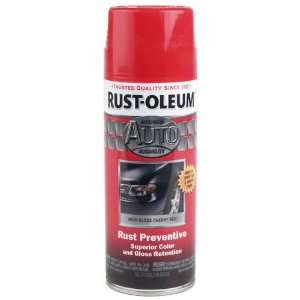  Rustoleum Auto Spray Paint, 12 oz Cherry Red