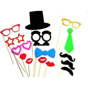  Photo Booth Props   Set of 15 Photobooth Props Health 