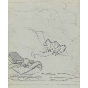     Nicholas Roerich   24 x 30 inches   Sketch for Flying Carpet