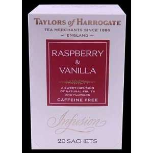 Taylors Raspberry & Vanilla (20 Individually Wrapped Tea Bags)  