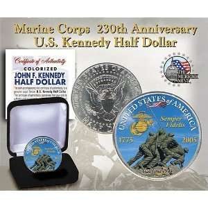   Kennedy Half Dollar Marine Corps 230 Anniversary 