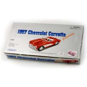  1/24 Scale Diecast 1957 Chevrolet Corvette (4 Car Set 