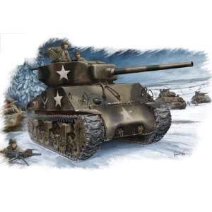    HOBBY BOSS   1/48 US M4A3 76(W) Tank (Plastic Models) Toys & Games