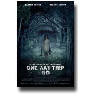  One Way Trip Poster   3D Movie Promo Flyer   11 X 17