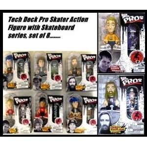  Tech Deck Pro Skater Action Figure with Skateboard series 