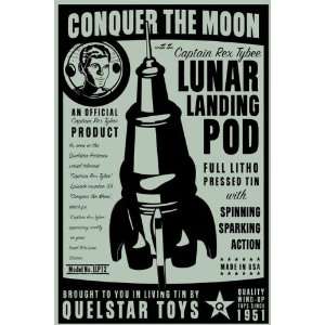  Lunar Landing Tin Toy Toys & Games