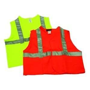  2XLrg/3XLrg Lime/Orng Polyester GLOWEAR CL2 X Back Vest w 