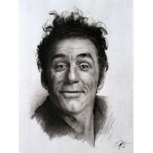  Michael Richards as Kramer from Seinfeld Sketch Portrait 