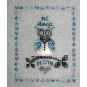  True Owl (cross stitch) Arts, Crafts & Sewing