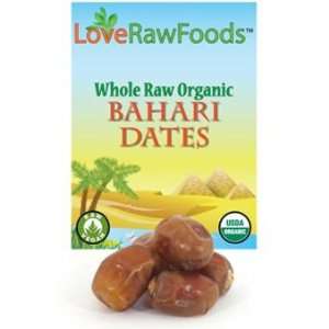 Love Raw Foods Organic Bahari Dates (8 oz)  Grocery 