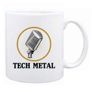  New  Tech Metal   Old Microphone / Retro  Mug Music 