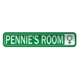   PENNIE S ROOM  STREET SIGN NAME