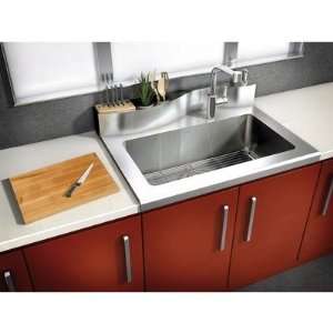   26 Worktop Stainless Steel Single Bowl Kitchen Sink