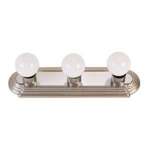 Livex 1143 95 Bath Basics Bathroom Lights in Brushed Nickel & Chrome