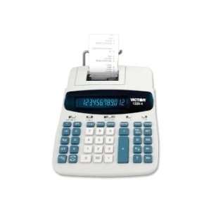  Victor 1220 4 Desktop Printing Calculator   White 