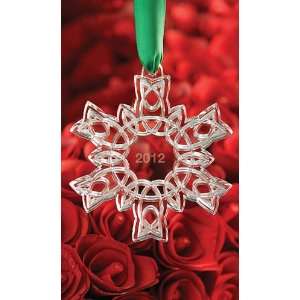  Cashs Celtic Snowflake Ornament 2012, 3 1/4 in
