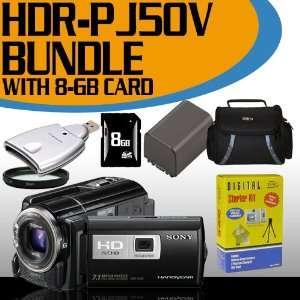  Sony HDR PJ50V High Definition Handycam Camcorder with 