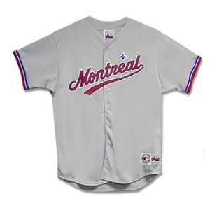 Montreal Expos MLB Replica Team Jersey by Majestic Athletic (Road 2X 