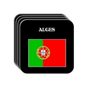  Portugal   ALGES Set of 4 Mini Mousepad Coasters 