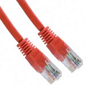   Cat5e Ethernet Patch Cable   RED   (150 Feet)