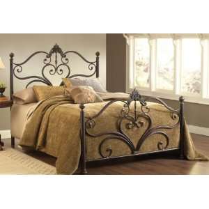 Hillsdale 1756 BED Newton Bed   Antique Brown Highlight 