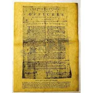    Revolutionary War Recruiting Broadside 1776 