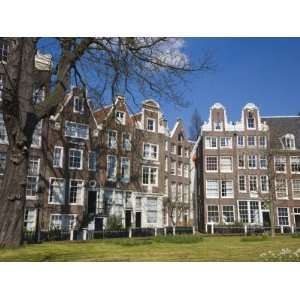 Square of 17th and 18th Century Houses, Amsterdam, Netherlands, Europe 