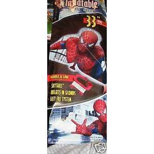  NEW Spiderman Inflatable Poly Kite 33 Toys & Games