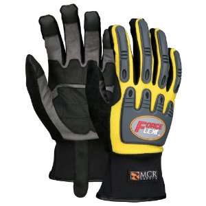   Glove Forceflex Yellow Multitask W/Clarino Palm Size 