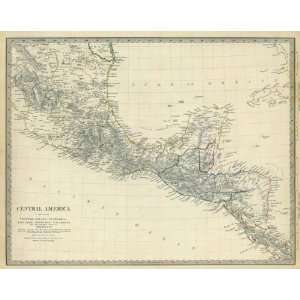  Central America, S. Mexico, 1842 Arts, Crafts & Sewing