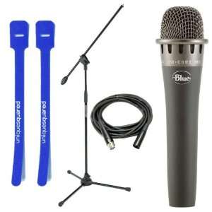 Blue Microphones Encore 100i Dynamic Mic w/ Mic Stand, XLR 