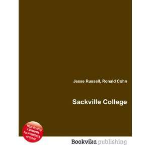  Sackville College Ronald Cohn Jesse Russell Books