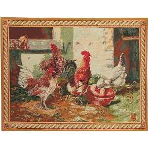  Rooster and Hens